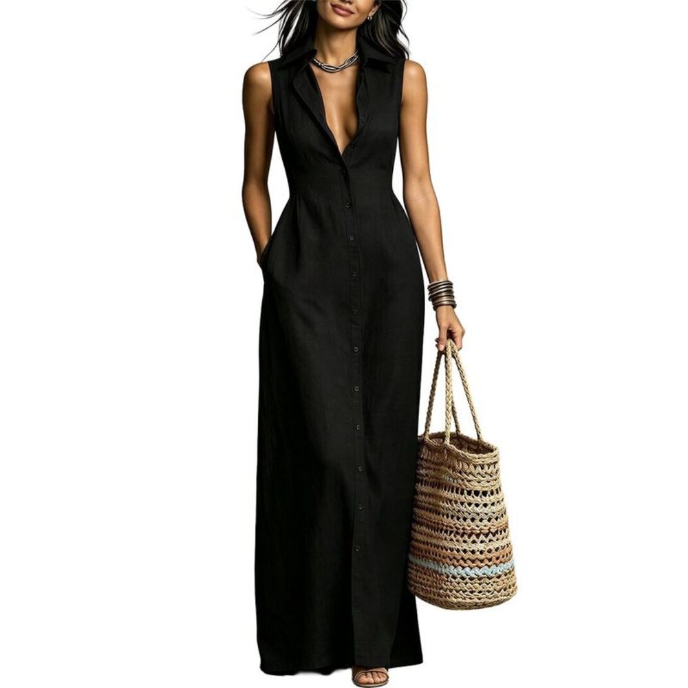 Vincent Womens Maxi Dress